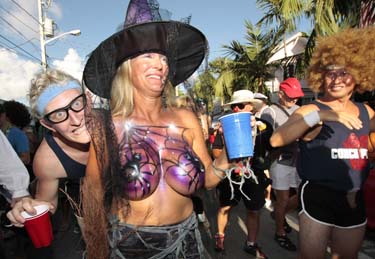 Body Painting 2009 photo - Duval Street, Key West